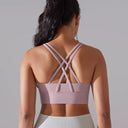 Women's High Stretch Yoga Bra Tank Top for Gym Use