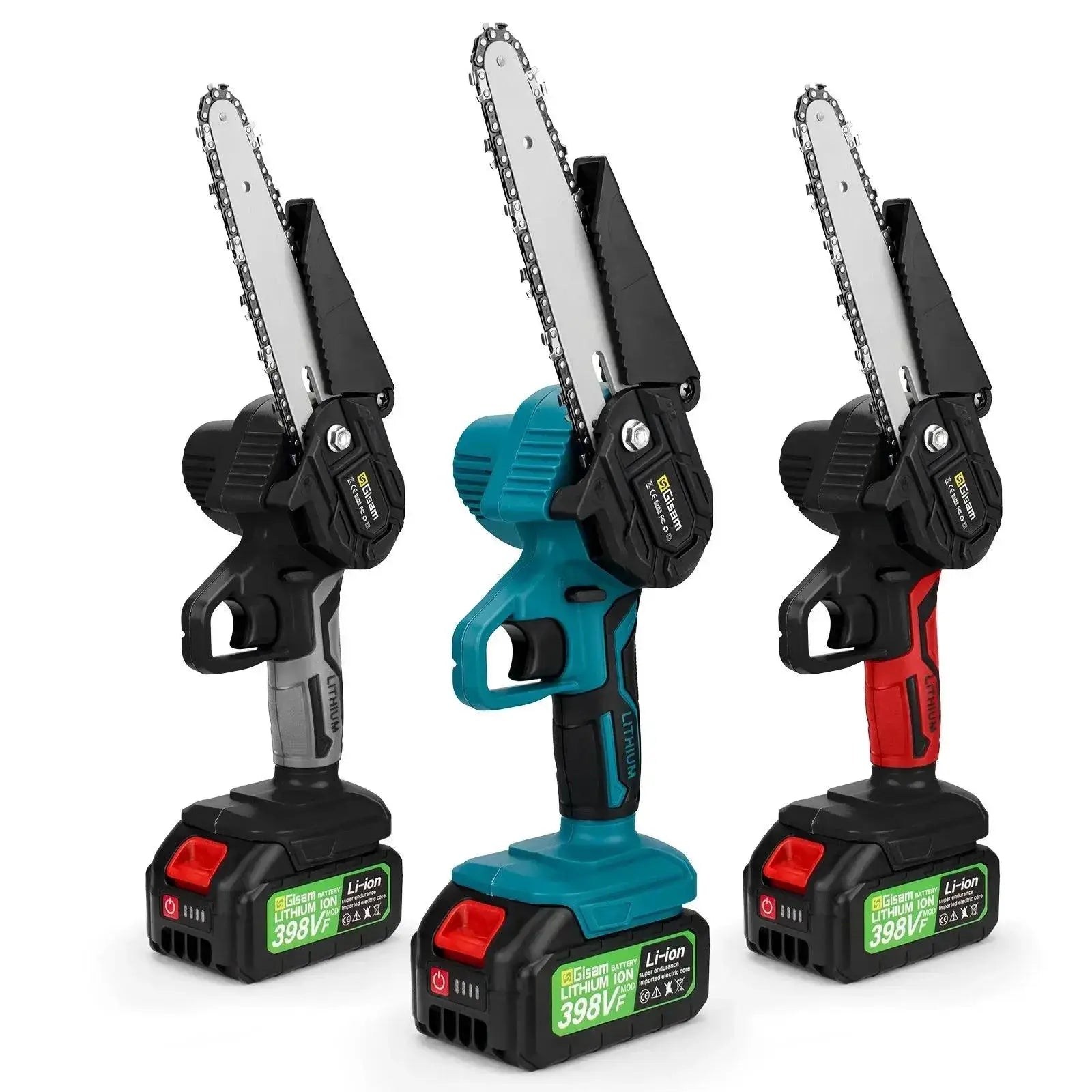 Gisam Electric Chainsaw Fast Cutting Woodworking Gardening