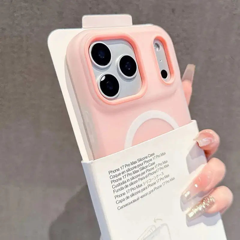 Luxury Candy Color 2 IN 1 Magnetic Case For iPhone 18 17 Air 16 15 14 13 12 11 Pro Max Plus For Magsafe Wireless Charge Cover