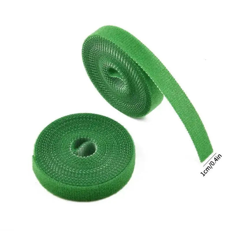 Plant Tie Set Nylon Bandage Hook Loop Bamboo Cane Wrap