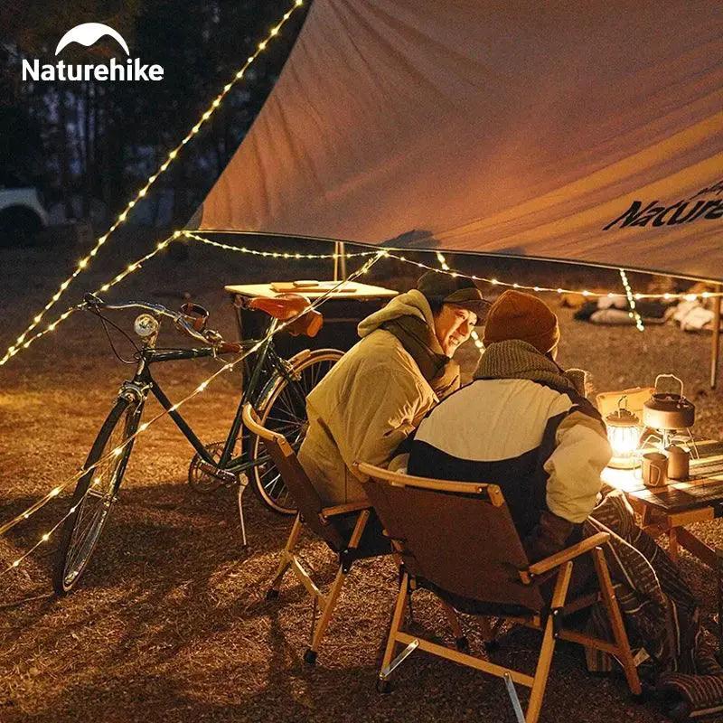 10m Camping String Light Ip44 Waterproof 8 Modes - OurLum.com