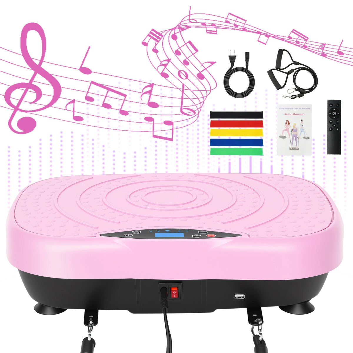 Portable Vibration Plate Exercise Machine Whole Body Workout — product view 1