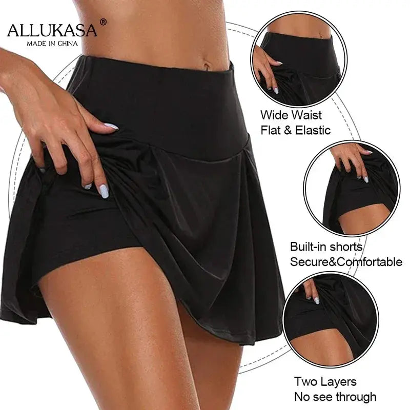 Casual Sport Shorts Skirts For Women Summer Workout Wear