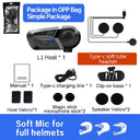 Motorcycle Bluetooth Headset - Hands-Free Calling