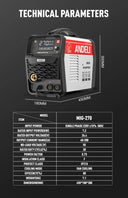 Versatile Welder for Pros: MIG TIG ARC