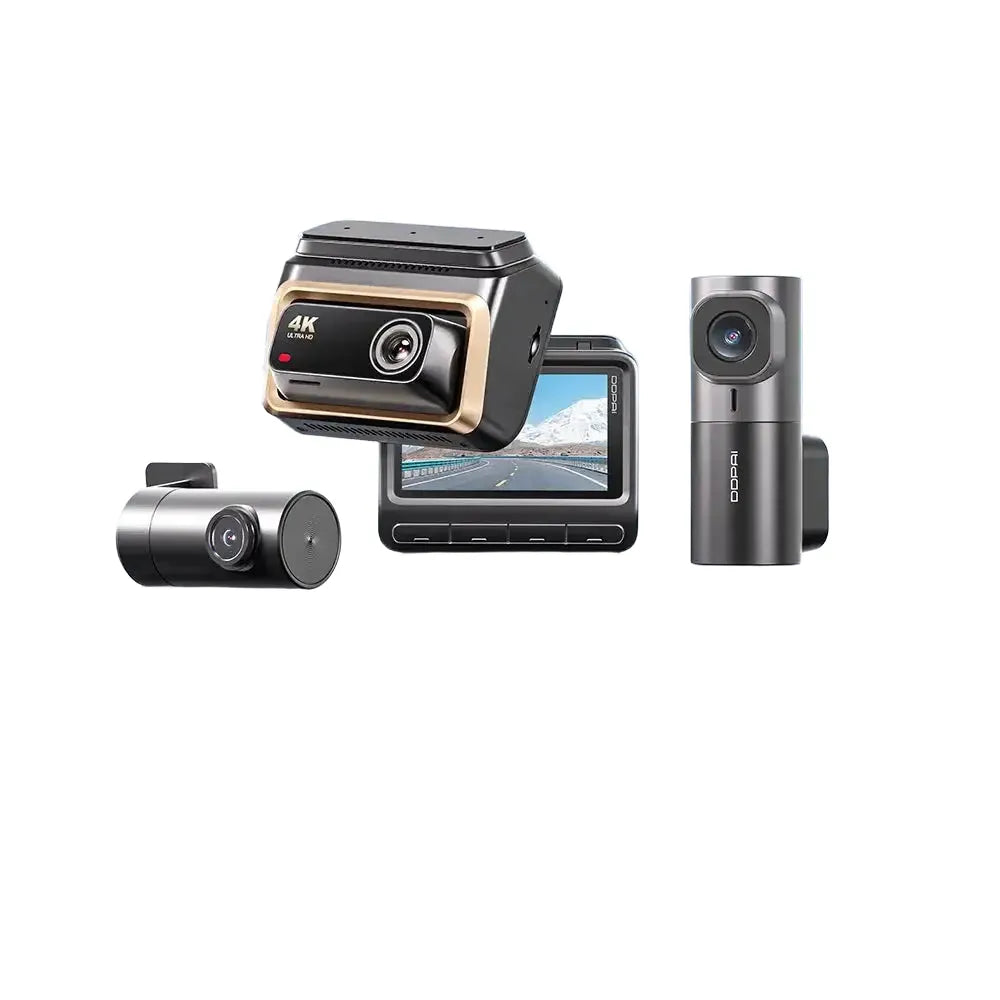 DDPAI Cam - Night Vision GPS Adas - 3-Channel 4G Hw No SD Card product image