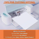 HTVRONT Tough Cardstock 8x11 Scrapbooks