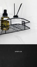 1PCS Non Perforated Bathroom Triangle Shelf Wall Mounted Storage