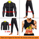 Calorie Burn Sauna Suit for Men Workouts