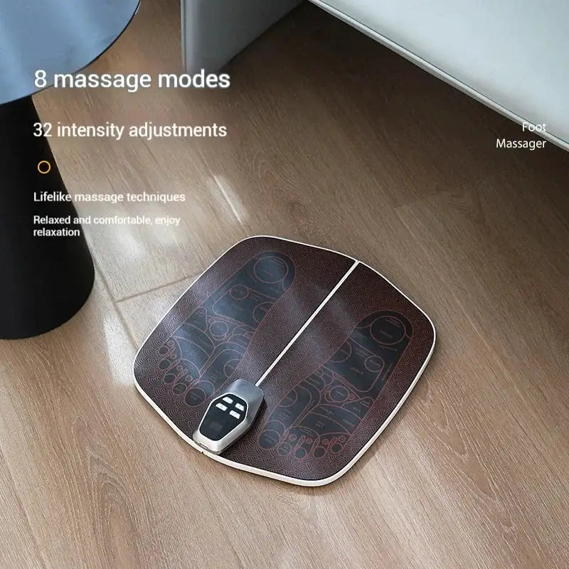 Foot Massage Machine Foot Massager Pulse Micro Current Foot Massager Foot Massage Pad Muscle Stimulator Sandalias Beauty Health