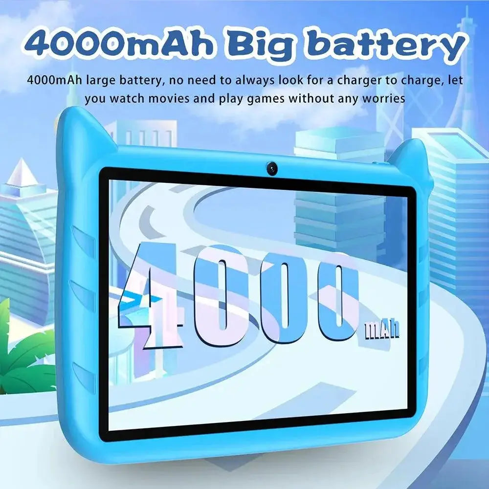 7-Inch Kids Educational Tablet With 5G WiFi And 64GB Storage