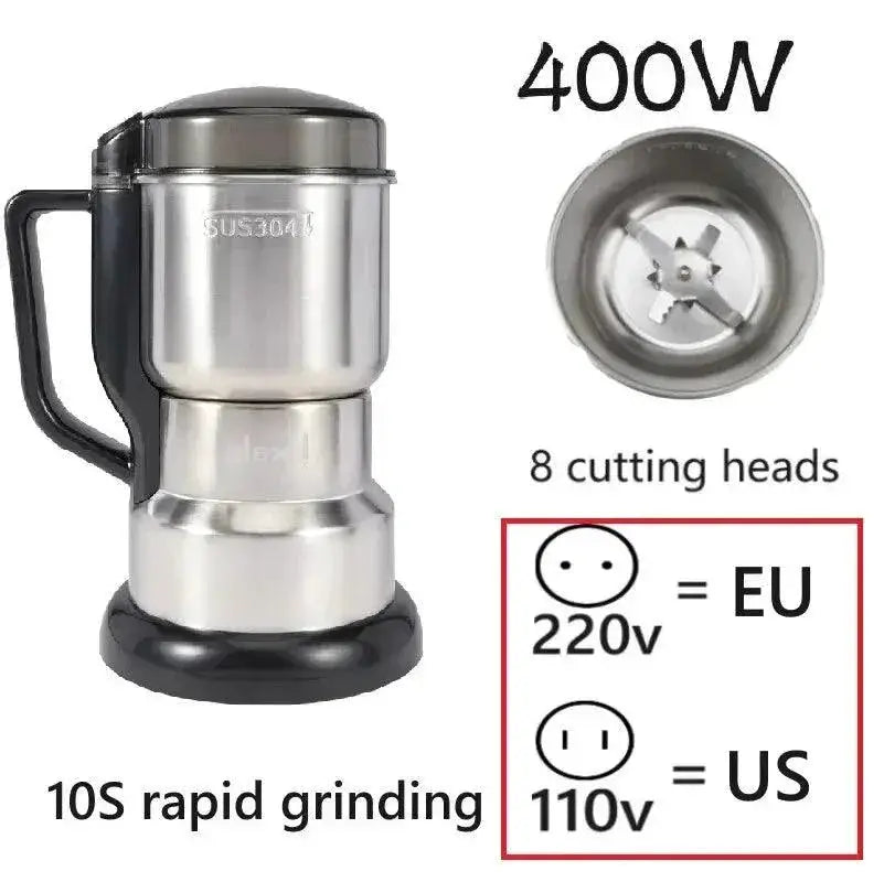 High Power Electric Coffee Grinder Multifunctional Kitchen