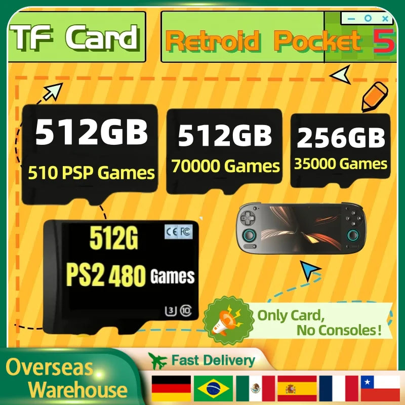 Retroid Pocket 5 Memory Card