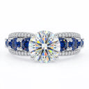 Elegant Moissanite Engagement Ring