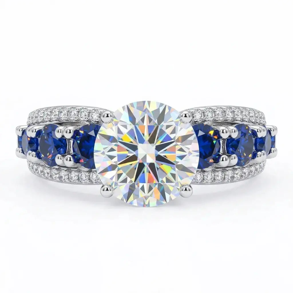 Elegant Moissanite Engagement Ring — product image 6
