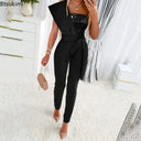 Sparkling Patchwork Jumpsuit for Women