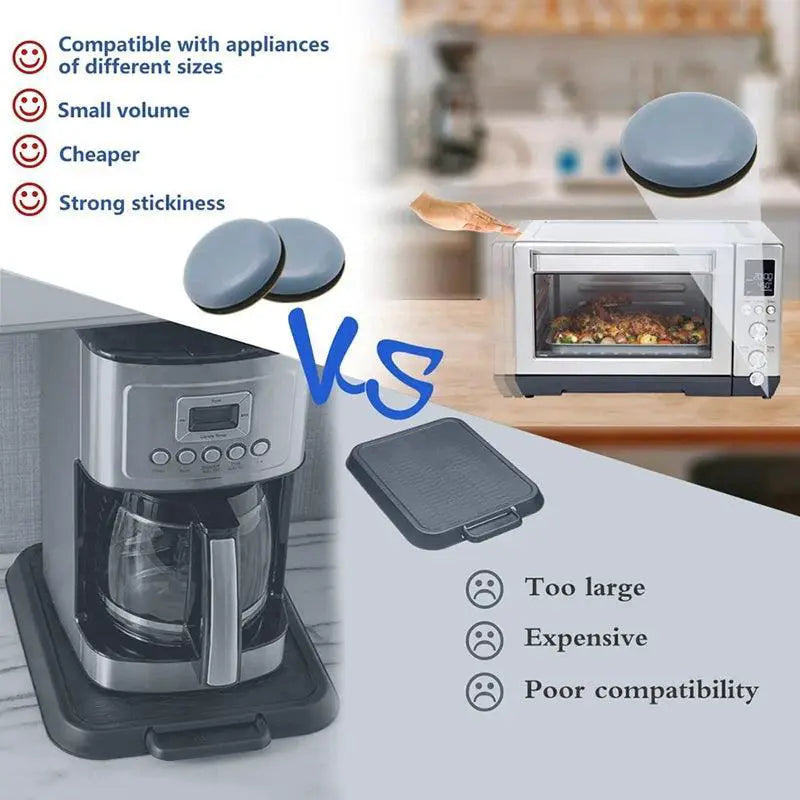 8 16 24 Pack Kitchen Appliance Sliders For Easy Movement