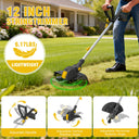 Cordless String Trimmer Rotatable Electric Lawn Mower