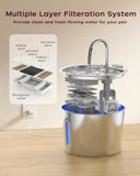 Stainless Steel Cat Water Fountain