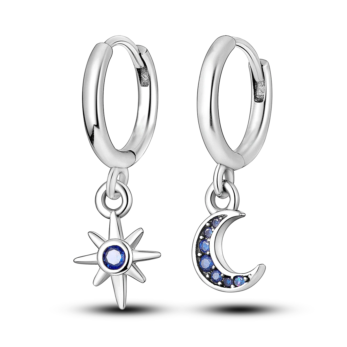 Silver Plated Earrings Rose Gold