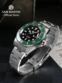 San Martin Upgraded Version 40mm Water Ghost Diver Watch Men Luxury Automatic Mechanical Watches Sapphire Waterproof 200m SN0017