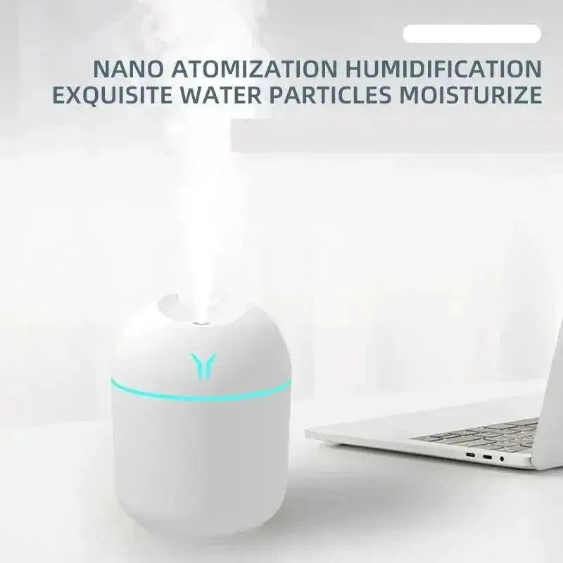 USB Powered Air Humidifier With Aromatherapy For Relaxation