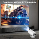 Magcubic Projector HY300 WiFi6 260ANSI Android 4K 130 Inch