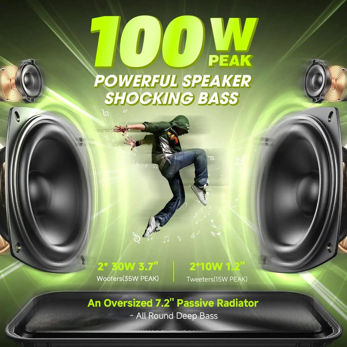 W-KING Bluetooth Speaker — product image 2