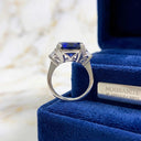Elegant Royal Blue CZ Cocktail