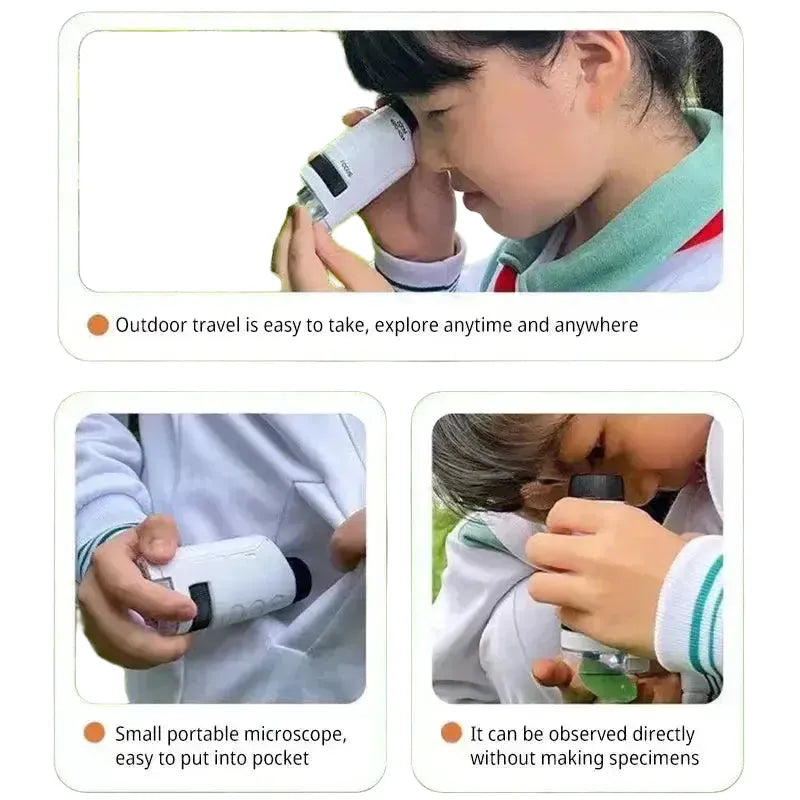 Microscope Kit for Kids Learning Science — product view 1