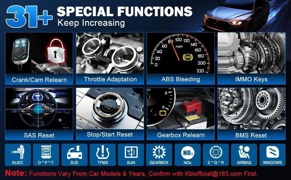 Kingbolen Diagnostic Tool for Cars — product view 13