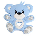 Silicone Cartoon Animals Train Teether Jewelry Making Kit