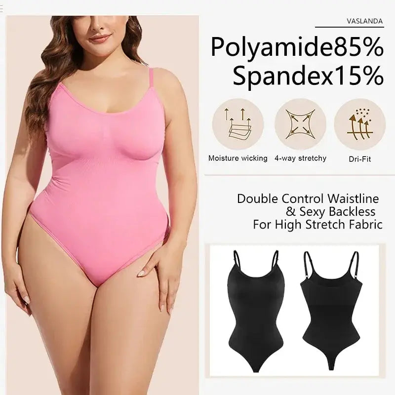 Slimming Thong Bodysuit For Women Tummy Control Shaper