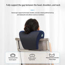 Ergonomic Memory Foam Neck Support Pillow for Travel Comfort