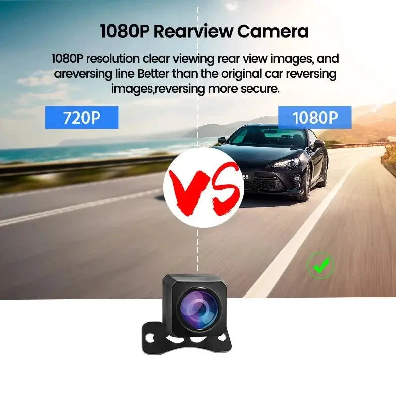 10 Inch 1080P Night Vision Car Dash Cam With Touch Screen And Rear View Mirror - stepyours.com