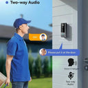 Wireless 960P HD Smart Doorbell With 3600mAh Battery Never Miss A Visitor