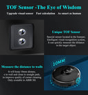 ABIR X8 Lidar Robot Vacuum Cleaner with Smart Water Tank