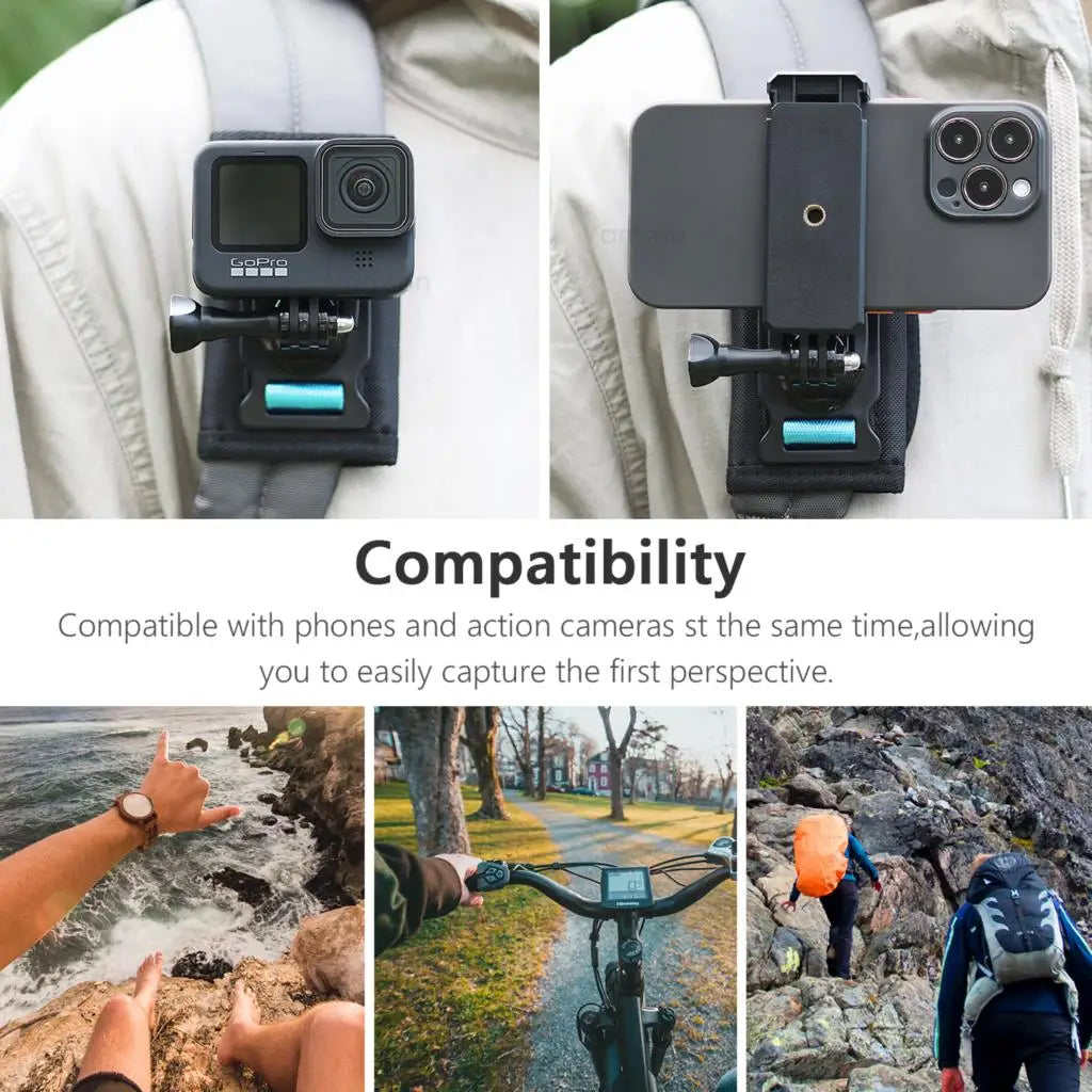 VAMSON Insta360 Backpack Clip Mount