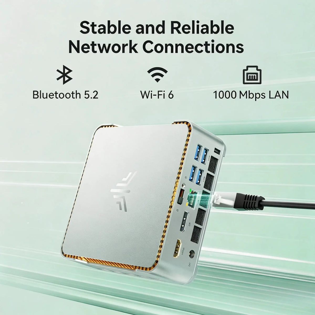 ACEMAGIC Mini PC Intel Core I7-14650HX 16C/24T up to 5.2GHz Windows 11 Pro 32GB DDR4 1TB NVMe SSD Triple 4K Display WiFi 6E BT5.