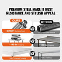 SucceBuy Stainless Steel Food Prep Table Commercial Kitchen