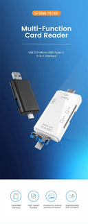 Fast USB-C Card Reader for Mobile PCs