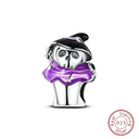Halloween Charm Sterling Silver Luminous