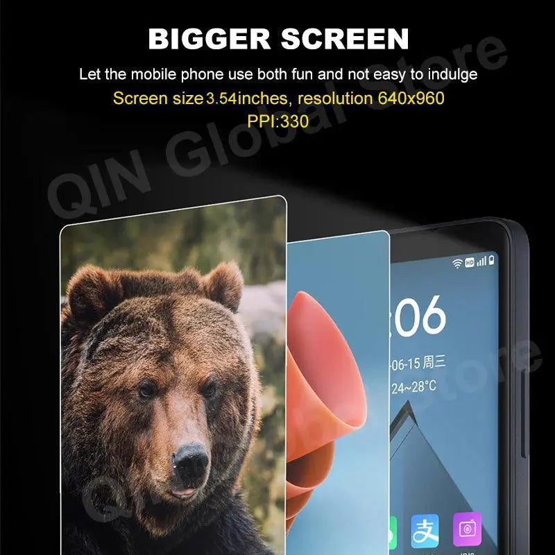 Qin F22 Pro Duoqin 3.54 Inch Smartphone Helio G85 4GB RAM