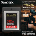SanDisk Extreme Pro Cfexpress 1700MBs
