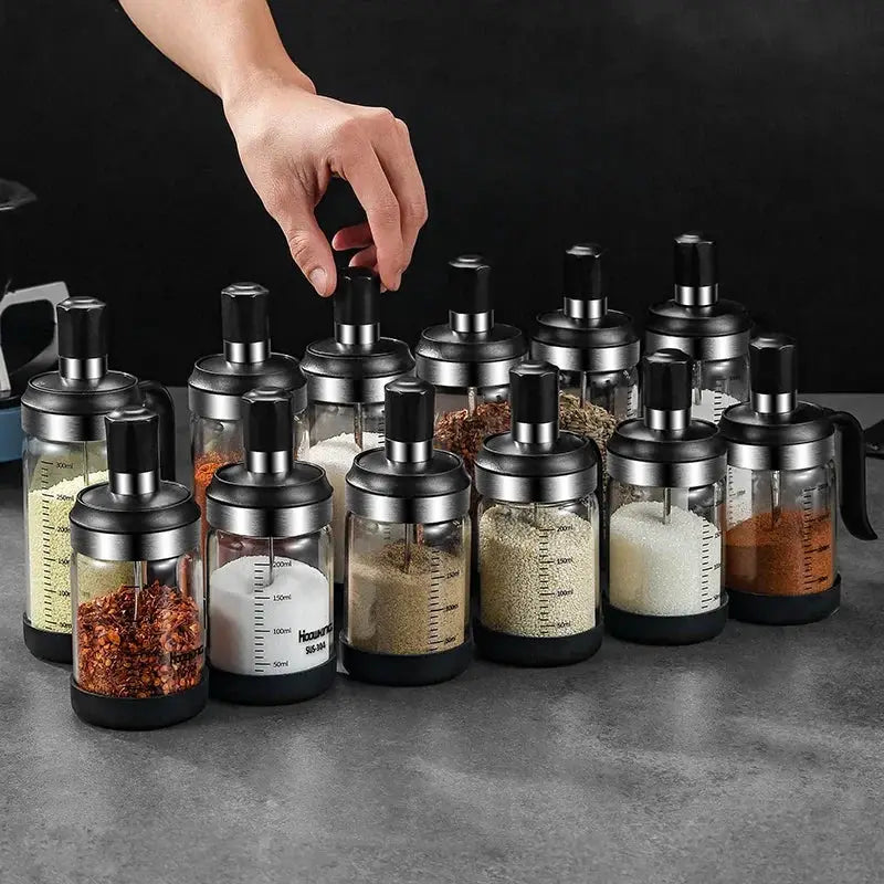 Premium Spice Jar Organizer Accessory Storage Spice Boxes