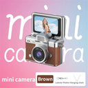 1080P HD Mini Keychain Camera With 180 Degree Flip Screen Travel