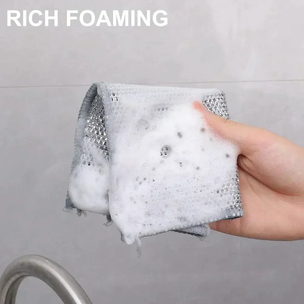 Steel Wire Cleaning Cloth Eco Friendly Kitchen Tool
