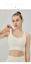 Breathable Sports Bra for Yoga Workouts