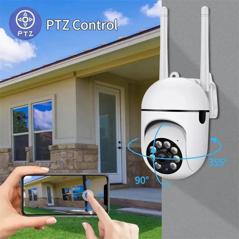 5MP Outdoor Color Night Vision Security Camera Full Coverage