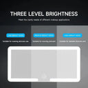 Car Sun Visor Mirror - Hd Led Rechargeable Light